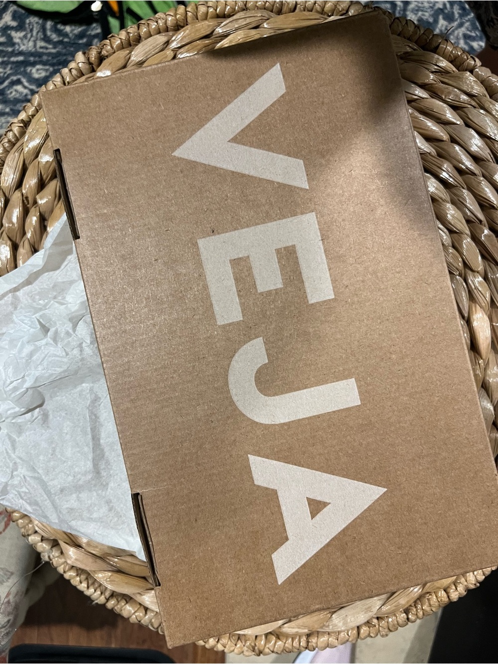 VEJA campo sneaker. Brand new in box sz39 white and matcha